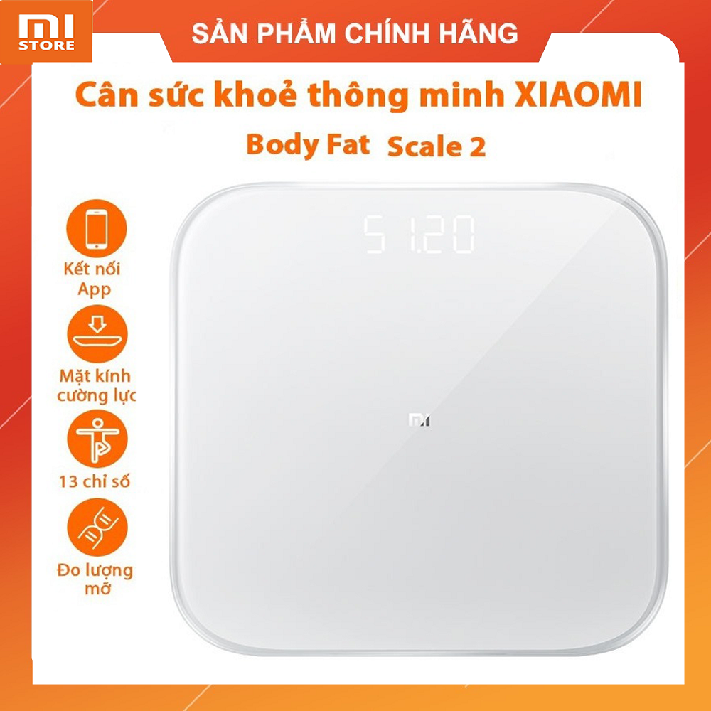 Cân điện tử thông minh Gen2 Body Fat Scale 2 Universal cân thể chất xiaomi