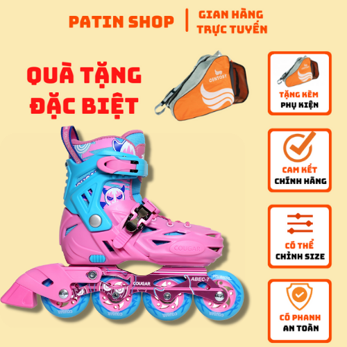 Giày Patin Cougar Pro Tặng phụ kiện