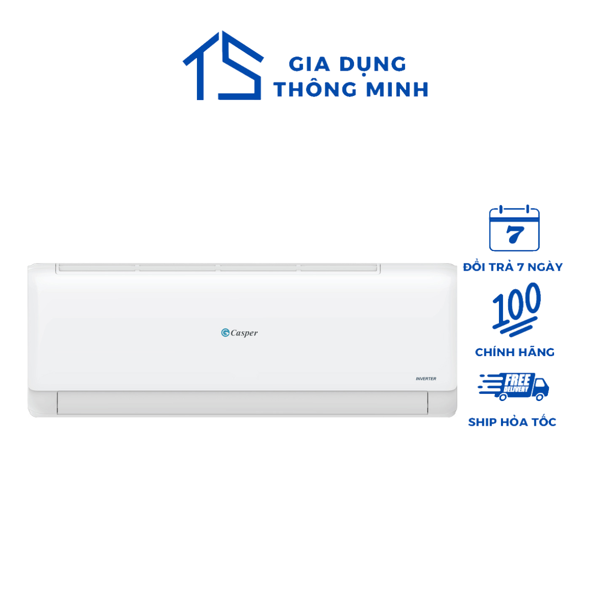 Điều hòa, Máy lạnh Casper Inverter 9000 BTU TC-09IS35, công nghệ làm lạnh và công nghệ tiết kiệm