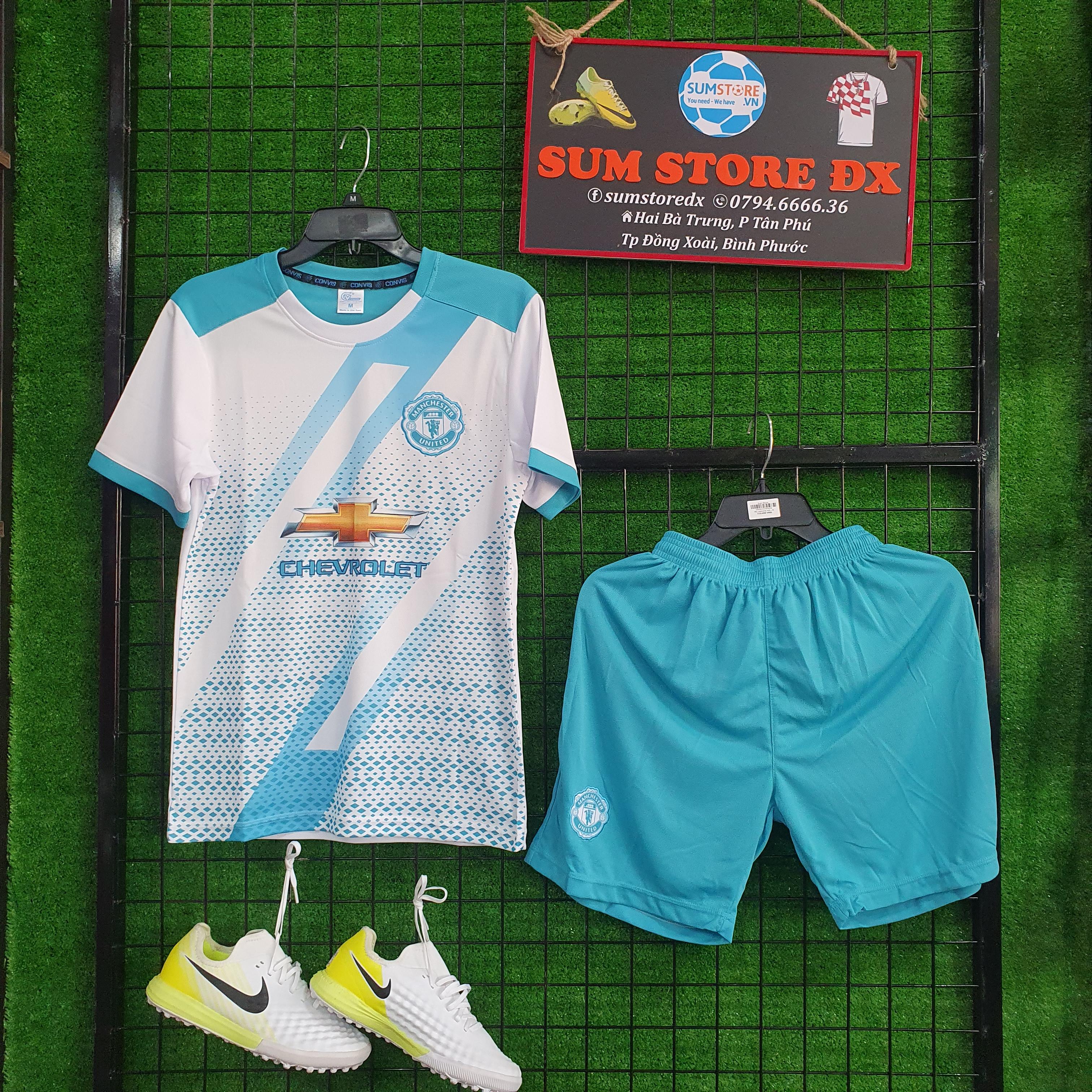 Đồ Đá Banh CLB Man-c-Tơ Unite yamaha Vải Mè Cao Cấp– Đồ Thể Thao Nam Nữ  Mẫu Mới, Đồ Bóng Đá Đẹp