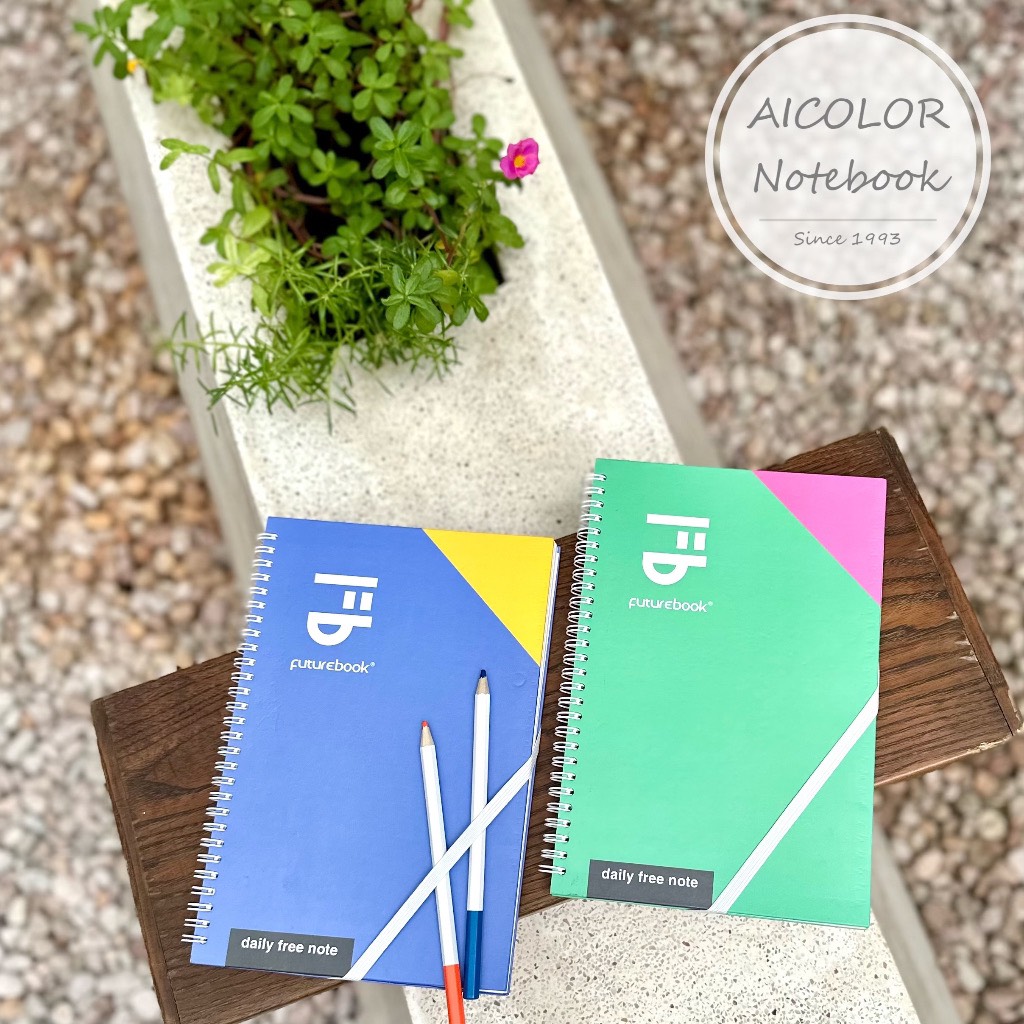 Sổ lò xo aicolor b5 dòng kẻ ngang 85 tờ 80gsm. mã sp b5lx. giao mẫu ngẫu nhiên.