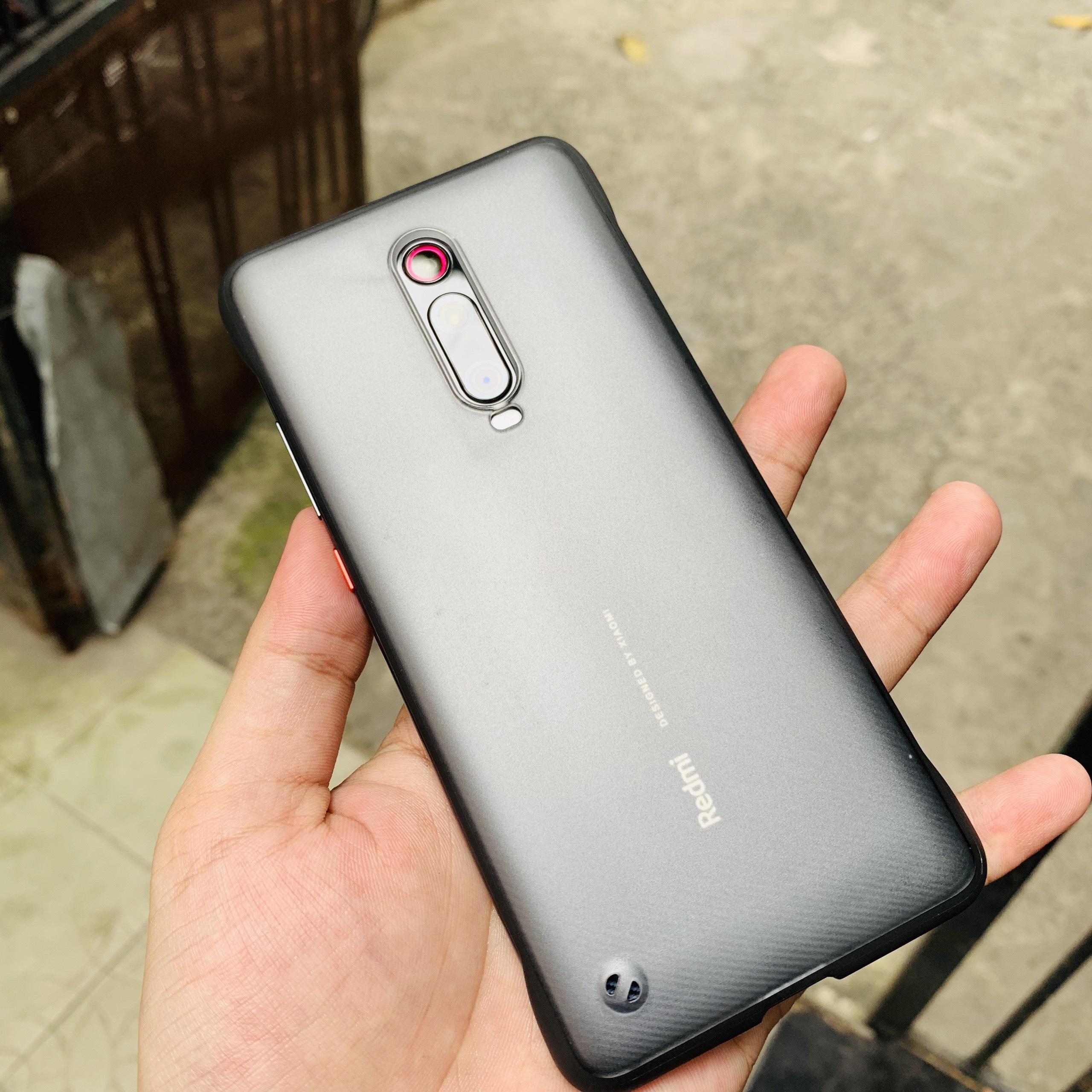 Ốp lưng xiaomi redmi k20 k20 pro mi 9t pro nhựa nhám nửa cạnh.
