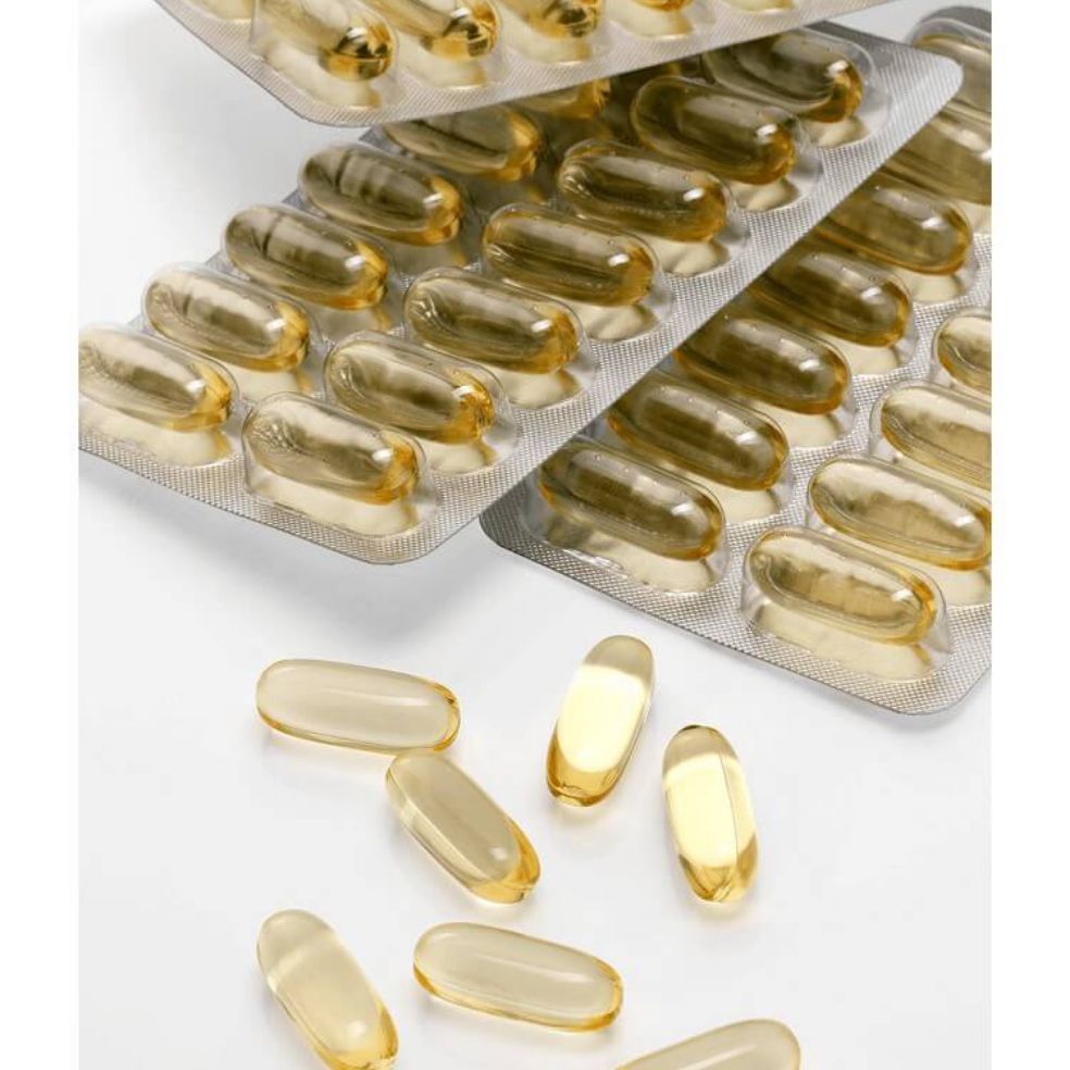 vỉ 10 viên vitamin dưỡng ẩm viên dài