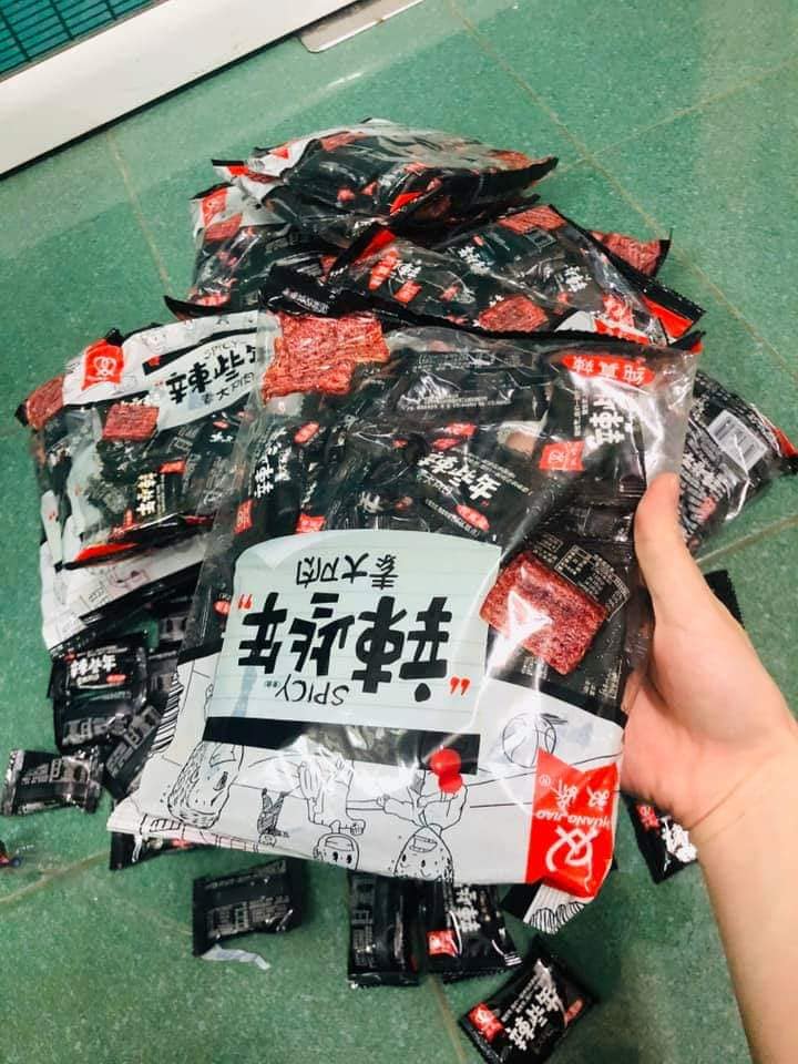 [SALE - HOT] THỊT HỔ CHAY CAY CAY gói 250g ăn vặt đã nghiền