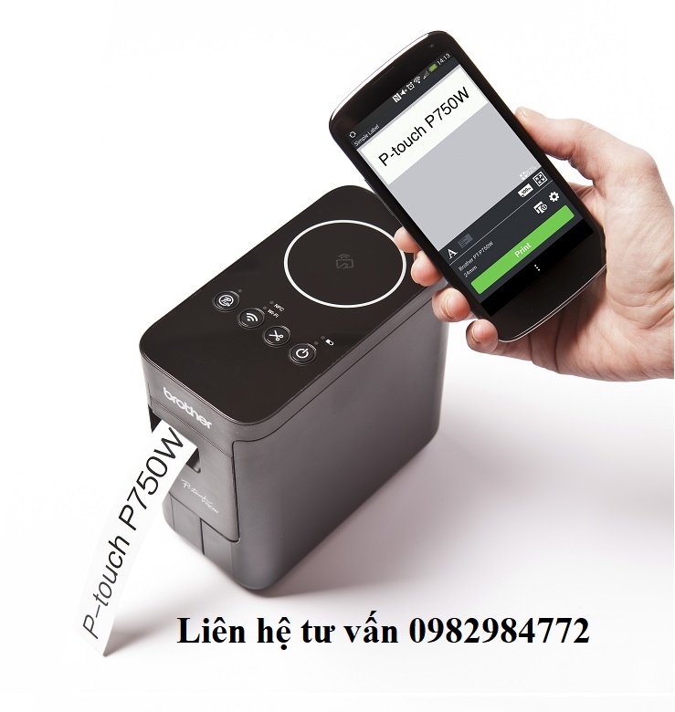 Máy in nhãn brother pt-p750w