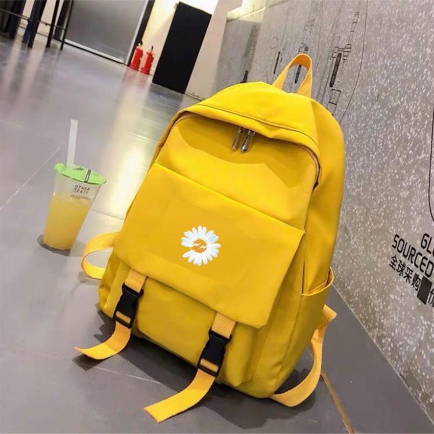 [HCM]Balo nữ đi học balo nam thời trang đựng vừa laptop hàng chất lượng (Có túi đựng nước 2 bên) - TH40 HOACUC - The Hills