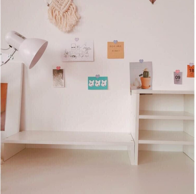 [Freeship] Giá sách mini VS14 để bàn nhỏ gọn, tiết kiệm không gian, giá sách decor gỗ MDF siêu bền, chịu lực tốt, giá rẻ - ViHome.Store