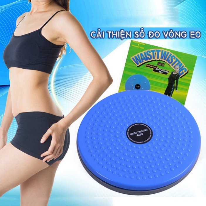 Bàn xoay eo tập bụng 360 độ waist twisting - đĩa xoay tập eo tại nhà