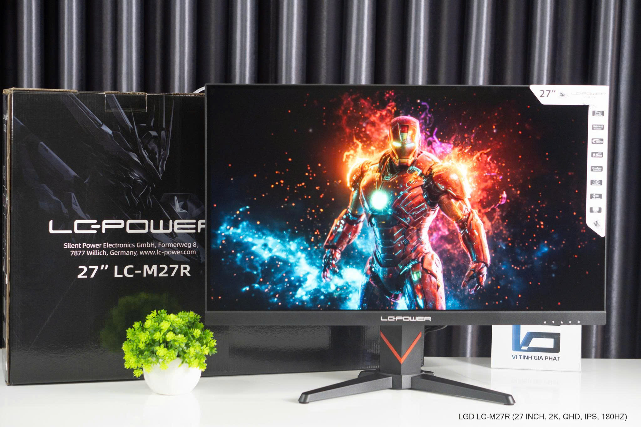 Màn hình LCD gaming 27inch 2K IPS 100hz 144hz 165hz 180hz New Box bảo hành chính hãng 24 Tháng