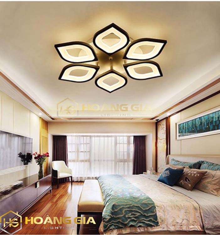 Đèn ốp trần - Đèn ốp trần phòng khách - Đèn led ốp trần - Đèn trang trí TV 017 - 3 CHẾ ĐỘ ÁNH SÁNG - Tặng kèm điều khiển từ xa - Bảo hành 12 tháng