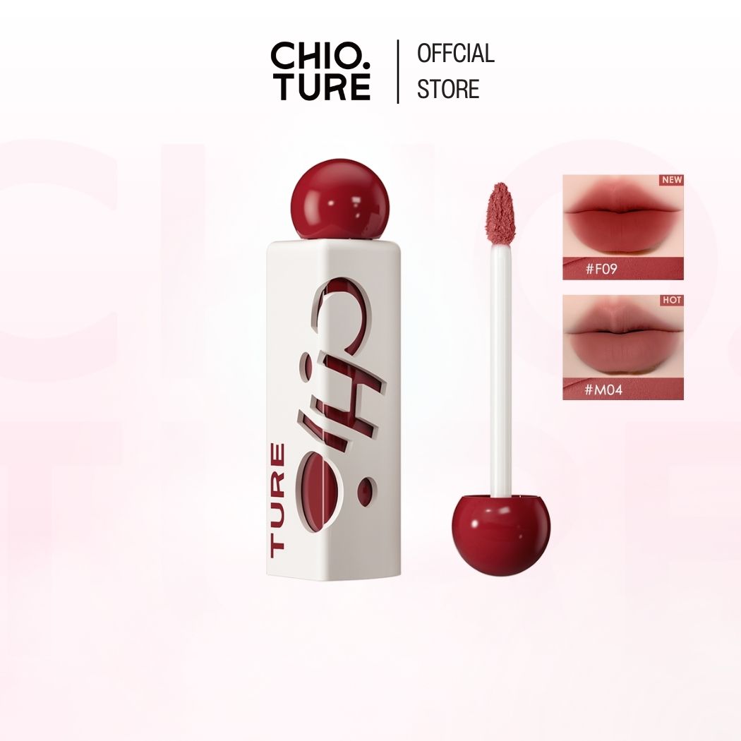 Son Tam Giác Chio Ture Son Kem Lì Mềm Mịn Dưỡng Môi Triangle Lip Mud 2.8g
