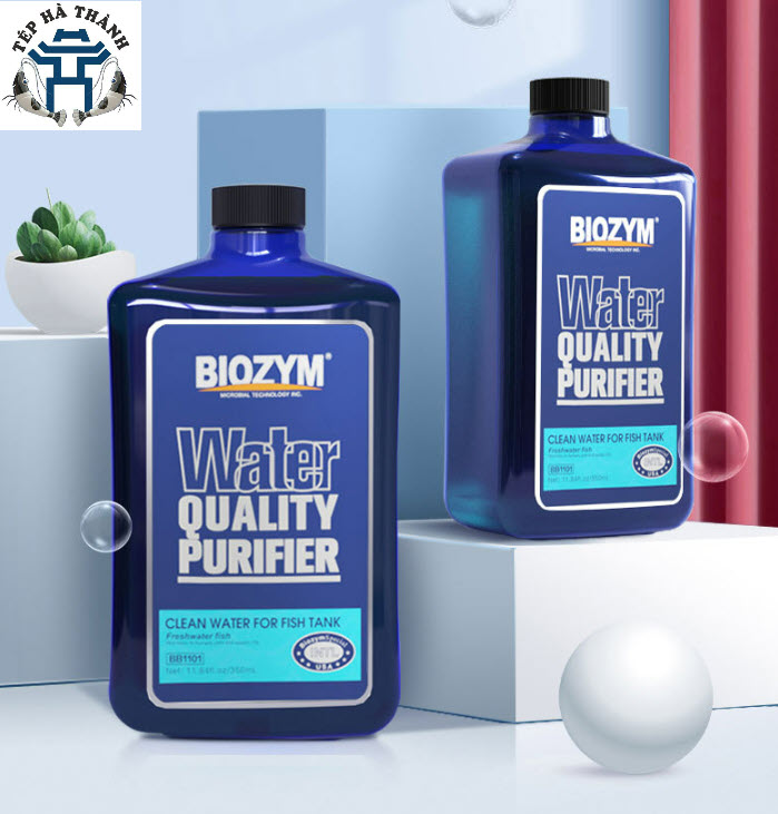 Biozym Water Quality Purifier - Dung Dịch Làm Trong Bể Cá Cảnh Bể Thủy Sinh Sau 30 Phút