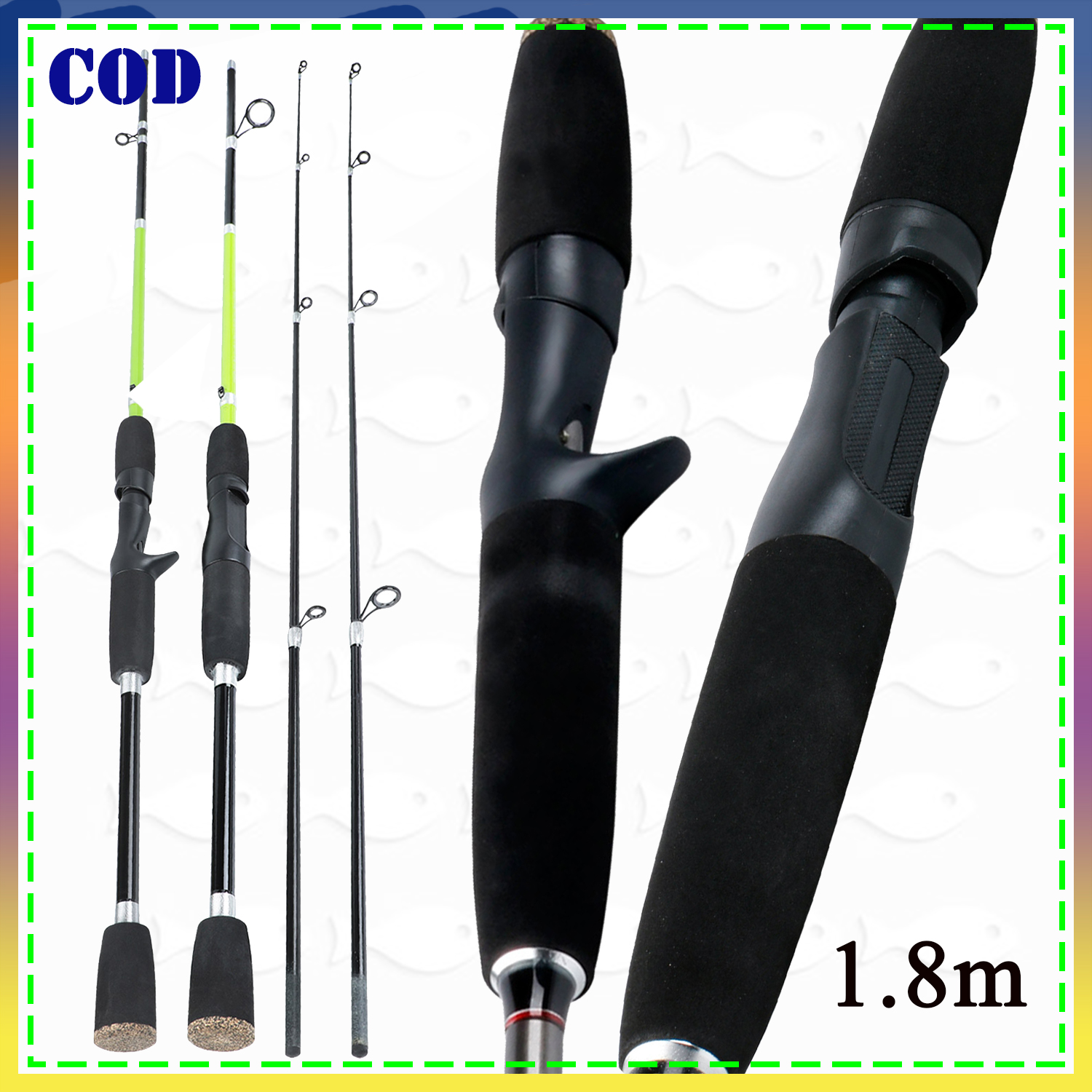 Cần Câu Quay Cần Câu Đúc Cần Câu Carbon Thân Cần Câu EVA Xử Lý Cần Câu Câu