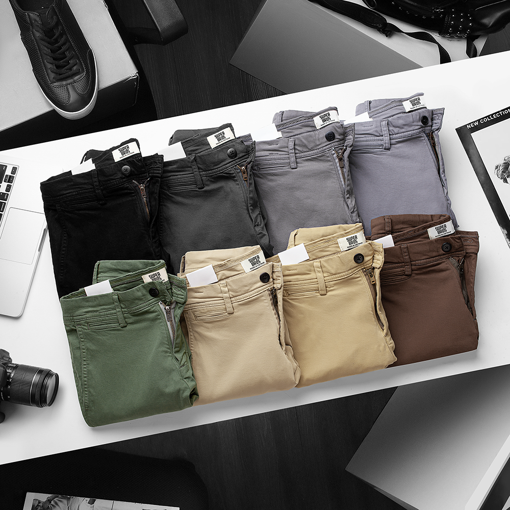 Quần kaki super bros chino 8m