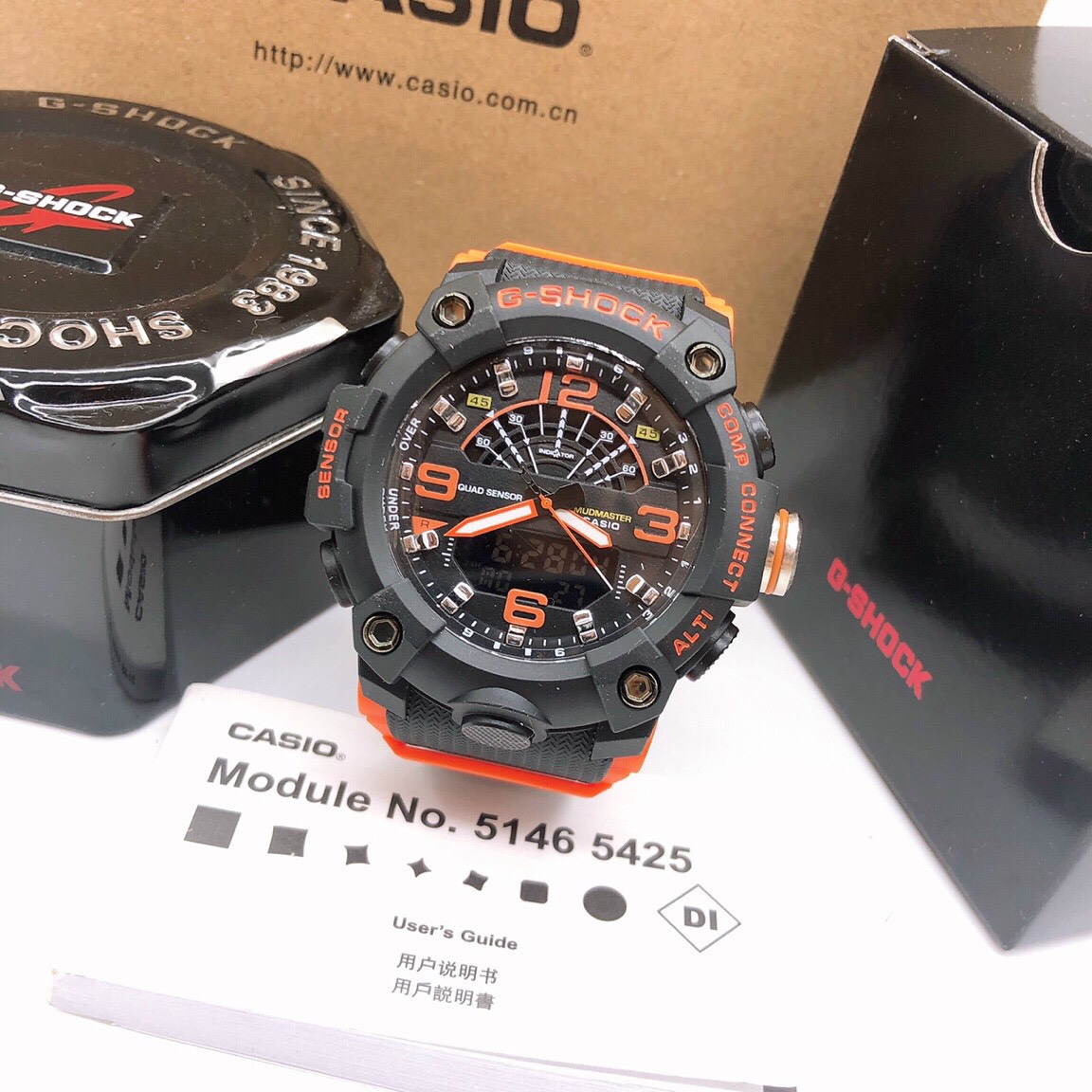 Đồng Hồ Thể Thao G-Shock Nam GWG-1000-1A3 (4 màu nổi bật)