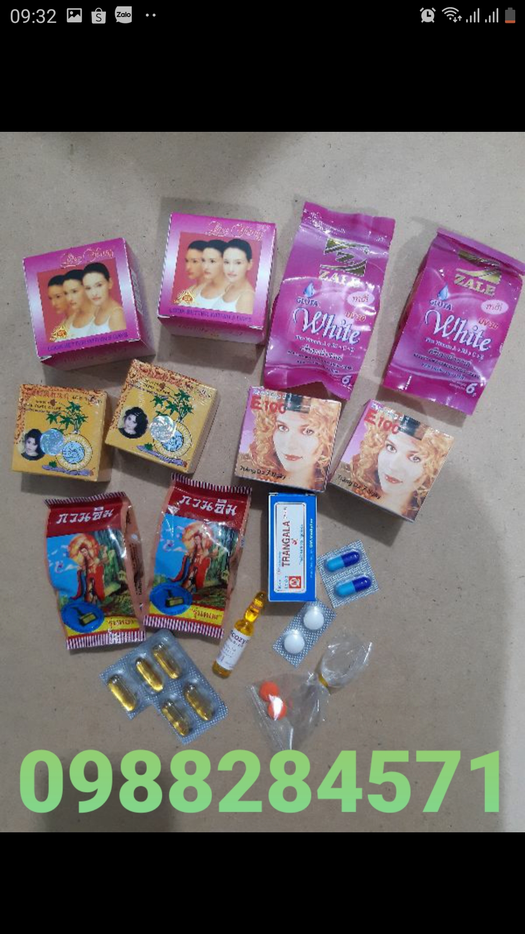 công thức kem trắng da mặt 157k