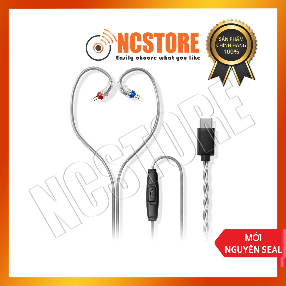 Cable fiio ls-tc1 | đồng ofc | có mic | dây cáp nâng cấp tai nghe