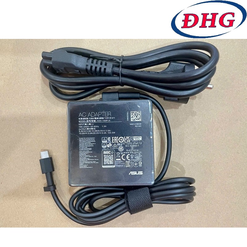 Sạc laptop Asus ROG Zephyrus Duo 15 SE GX551QM GX551QR GX551QS, Duo 16 GX650 X650RM GX650RS GX650RW GX650RX 100W Type C