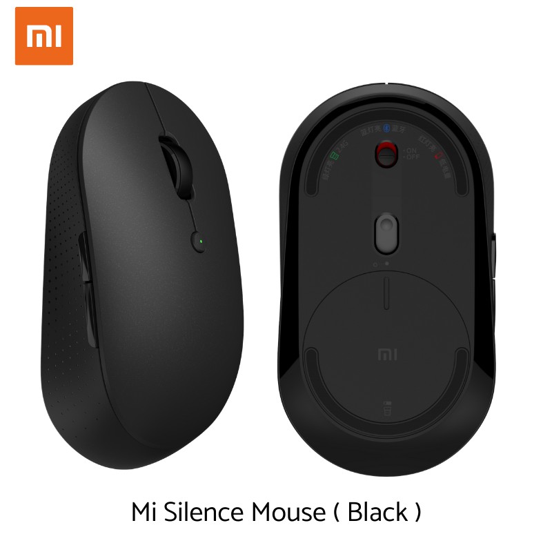 Chuột Máy Tính Không Dây XIAOMI MI DUAL MODE WIRELESS MOUSE SILENT EDITION 125Hz | 2.4 GHz | DPI 1300