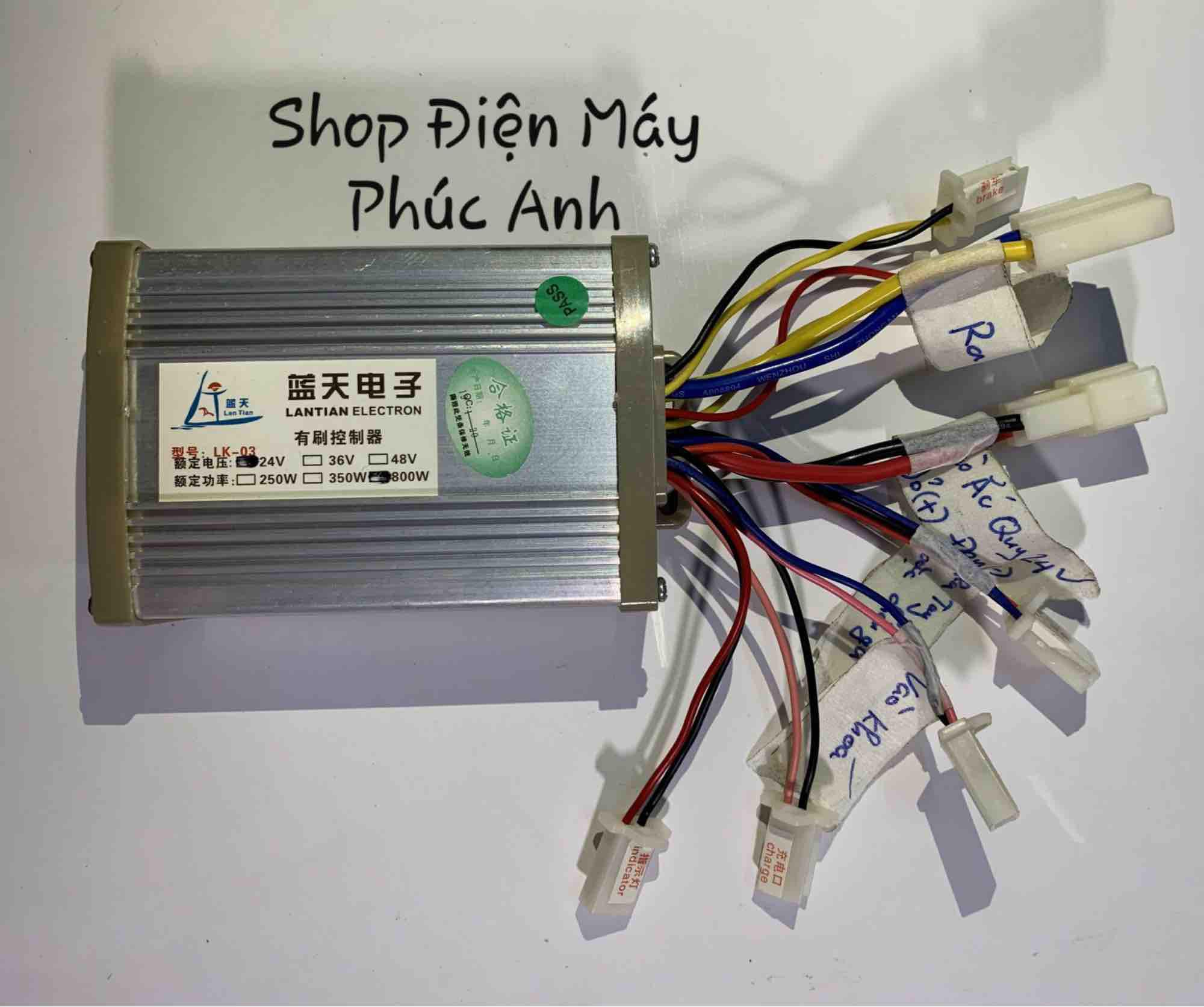 IC Điều khiển tốc độ motor DC 24v 800w