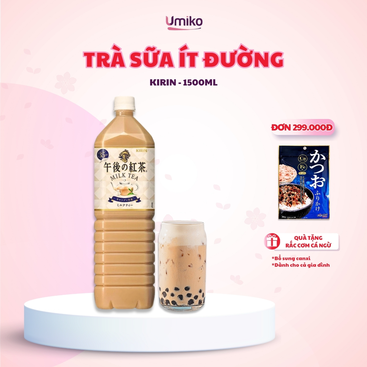 Trà sữa kirin milk tea nhật bản 1500ml thơm ngon, bổ dưỡng tốt cho sức khỏe - umiko