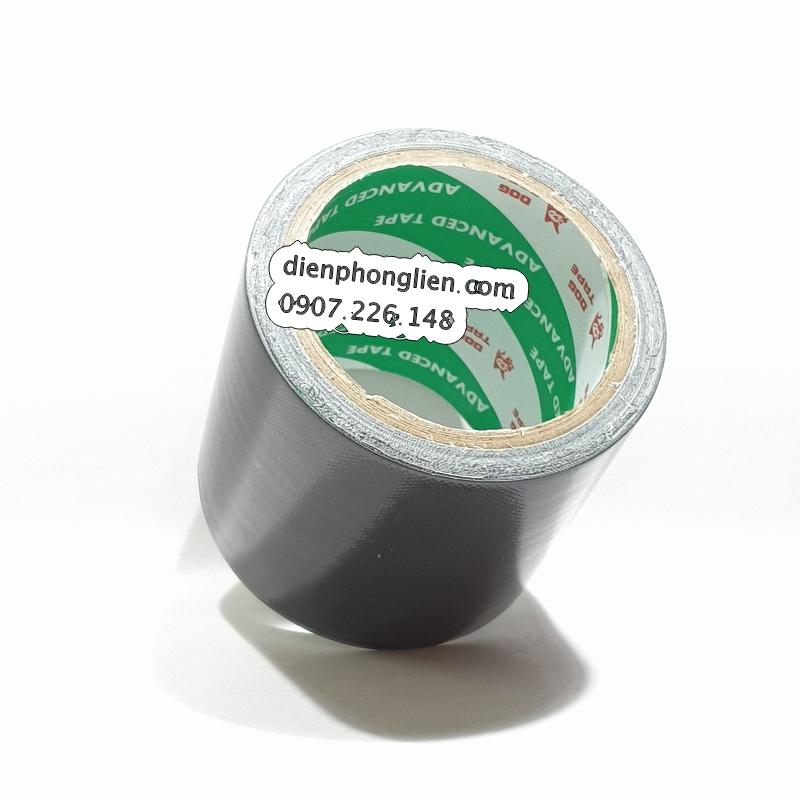 [HCM]1 Khoanh Băng Keo Bố (Vải) ĐEN 1 Mặt 10F