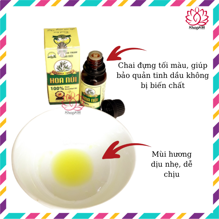 Tinh dầu tràm cao cấp hoa núi - combo 2 lọ