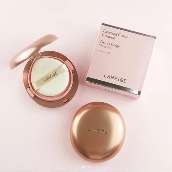 Siêu phấn nước 2 in 1 layering cover cushion spf 34 pa +++