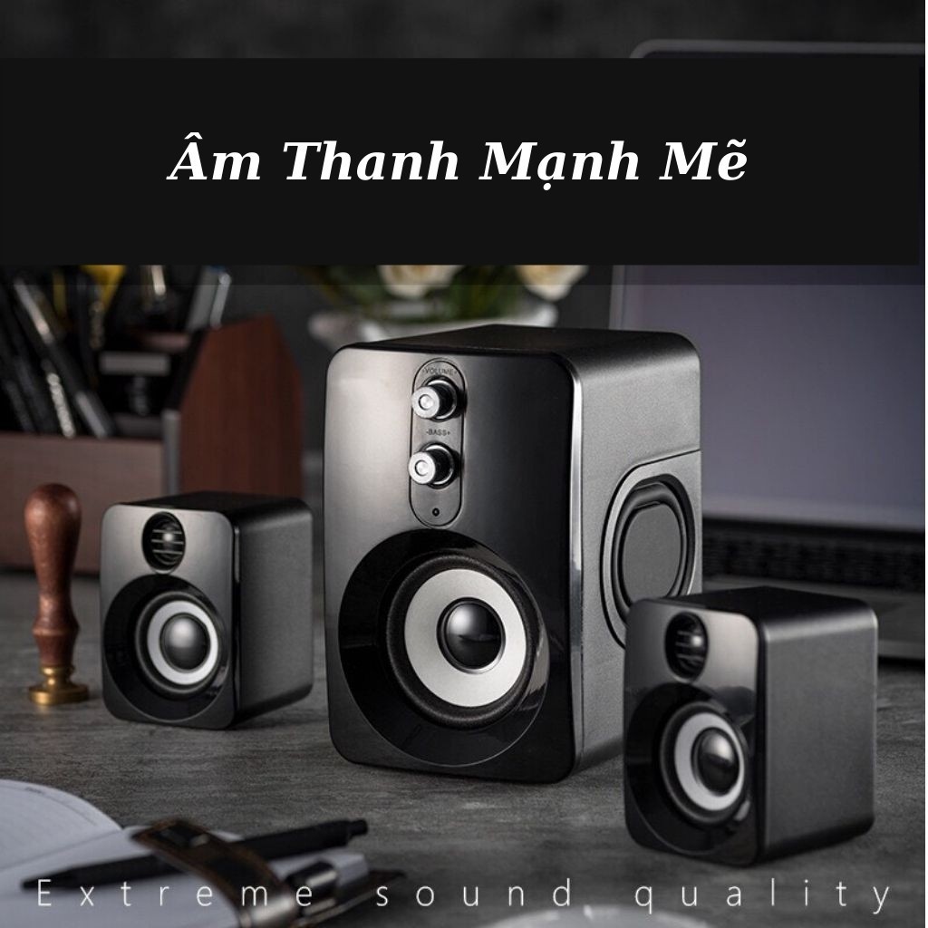 Loa Nghe nhạc cho máy tính, điện thoại, tivi FT10 /D202/1017 âm thanh trầm ấm, bass siêu khỏe, Loa Cắm Nguồn USB