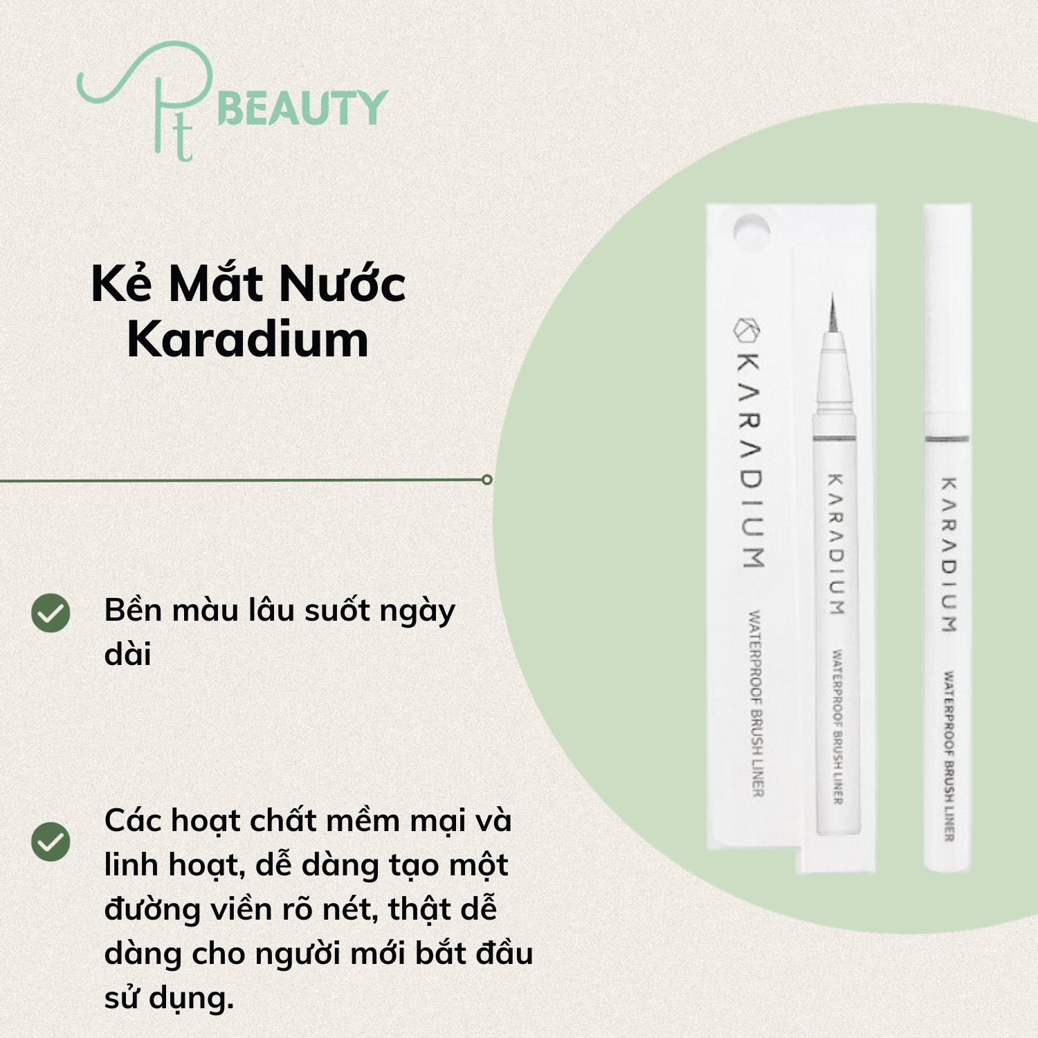 Kẻ mắt nước karadium hàn quốc - 0.55g