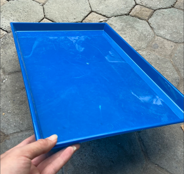 Khay mâm nhựa lót chuồng vệ sinh 42x33cm cho chó mèo và thú cưng