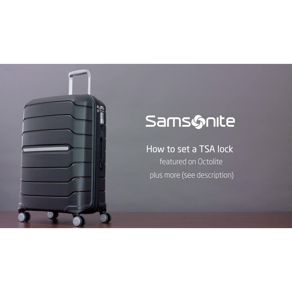 Vali Samsonite Octo Eco - Dòng VIP đẳng cấp - đỉnh cao