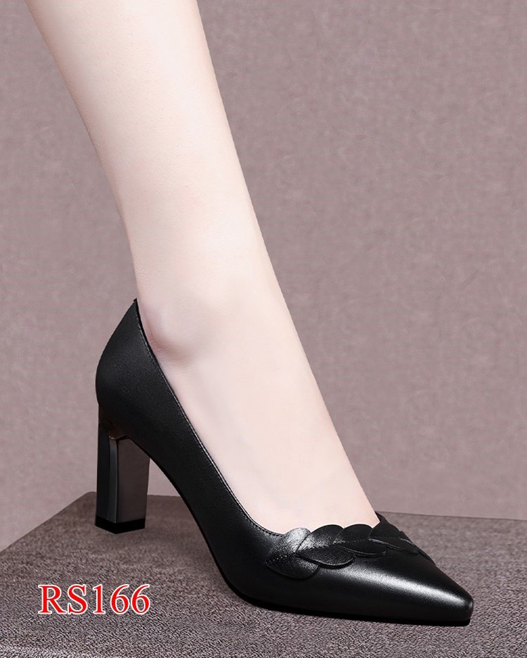 Giày da cao gót rose rs166 7cm
