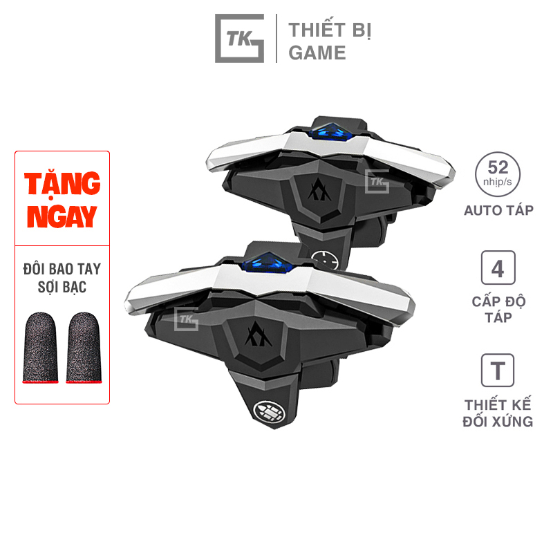 Nút bấm JS66 | Nút bắn auto táp siêu nhanh 52 nhịp/s chơi Pubg, Free Fire