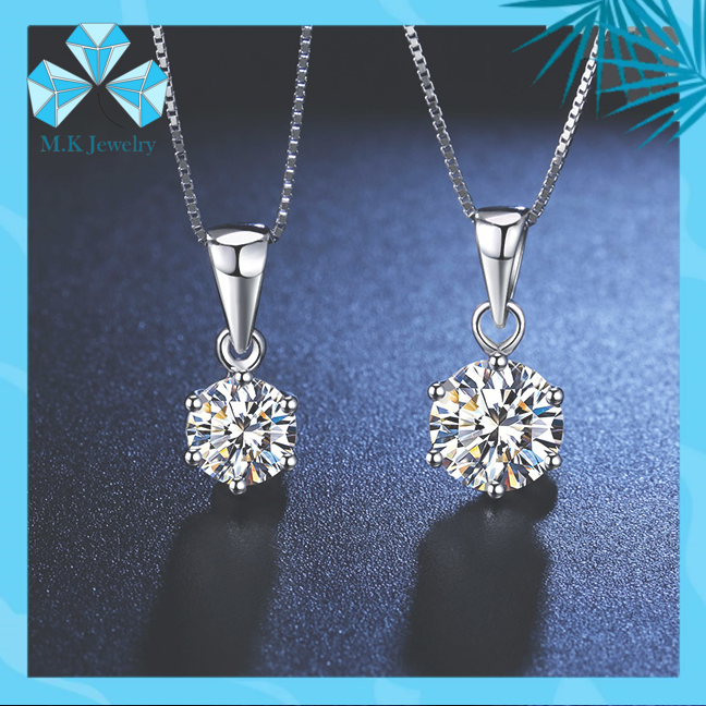 [HCM]SIZE 7Ly2 - Kim cương nhân tạo Moissanite nước D - Độ tinh khiết FL. Kiểm định quốc tế GRA.