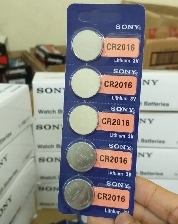 5 Viên Pin CR2016 Pin 3V  SONY Lithium