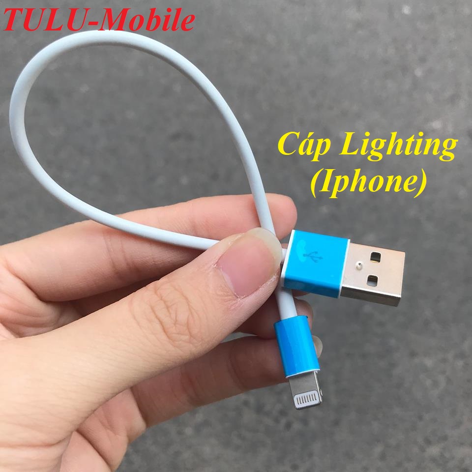 Cáp sạc iphone 20cm