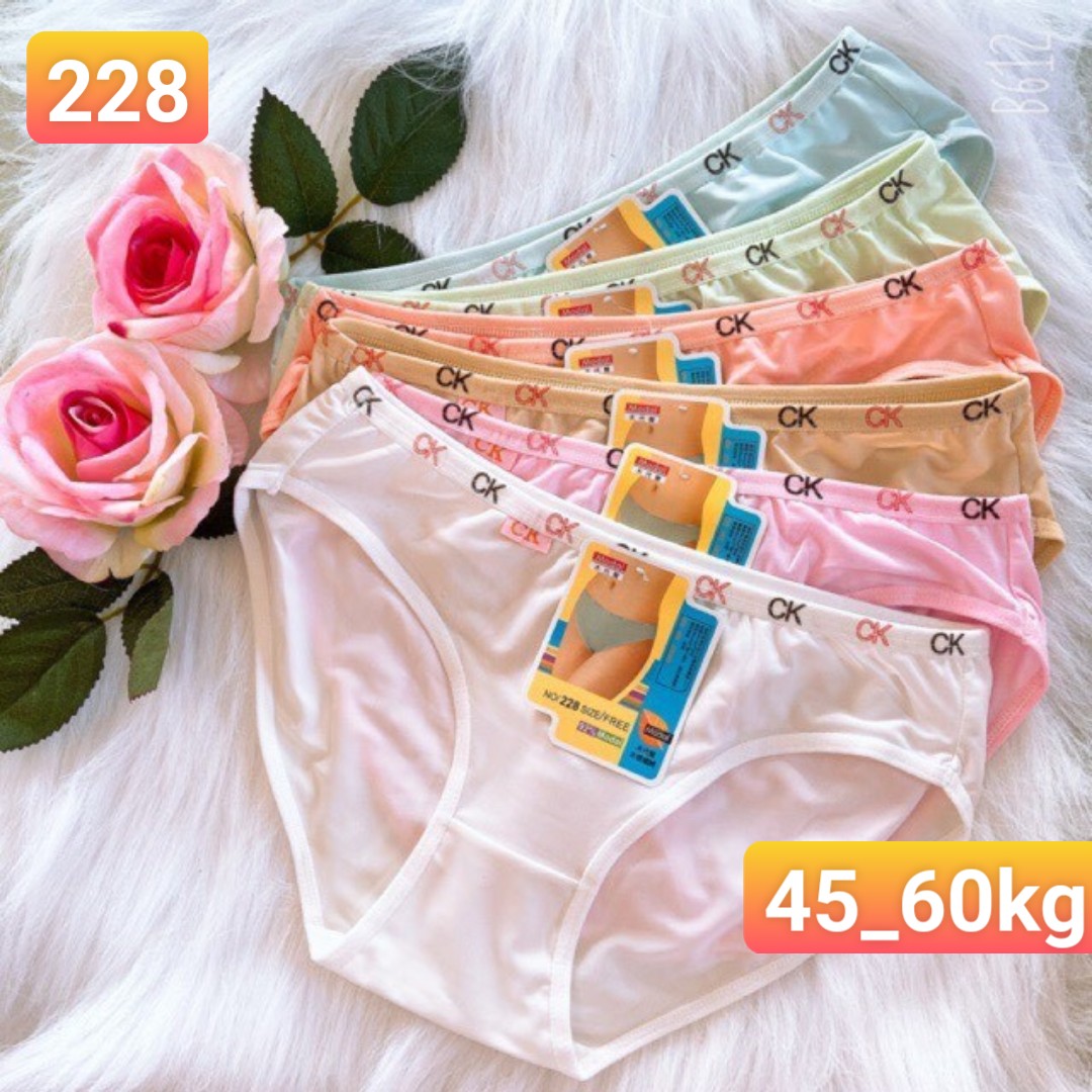 Bộ 10 quần lót thun lạnh 228 50-62kg