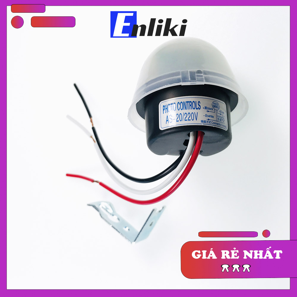 As20 as-20 công tắc cảm biến ánh sáng 220v 20a