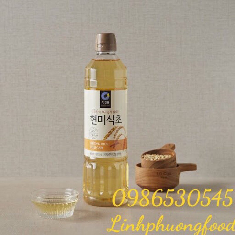 Giấm Gạo Lứt Hàn Quốc 500ml