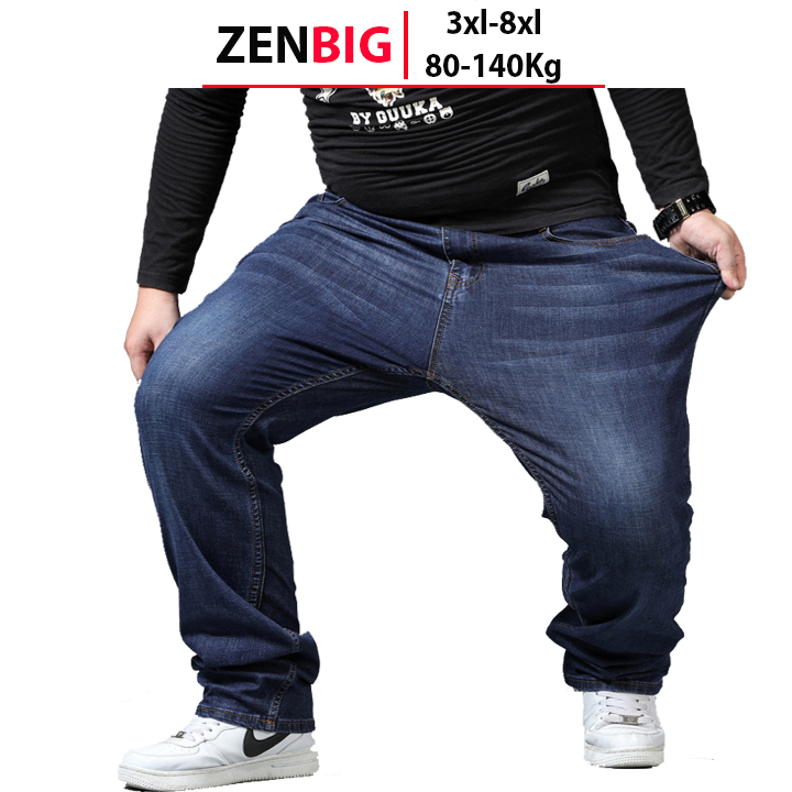 quần dài jean nam big size dành cho người mập người béo bụng bự quần jean nam big size