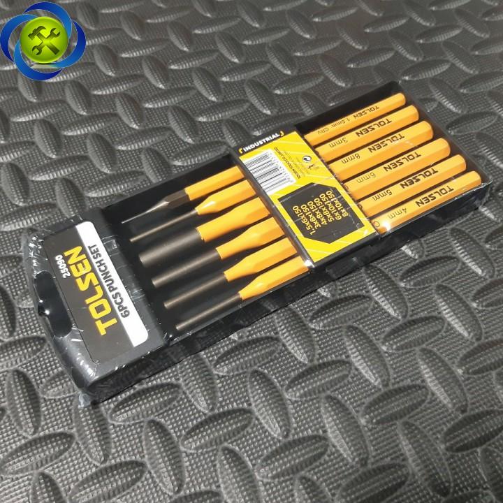 Bộ dùi đục 6 cây tolsen 25090 kích thước 150mm