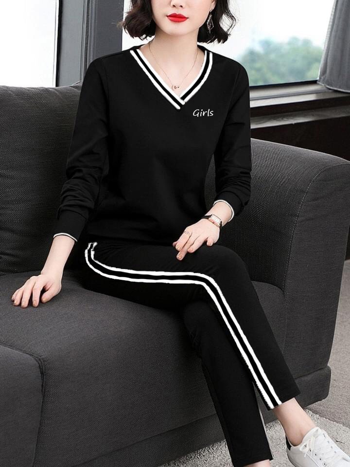 ĐỒ BỘ THUN THU ĐÔNG TAY DÀI CỔ TIM , PARI THỜI TRANG 3 SIZE 43-65KG TÙY CHIỀU CAO