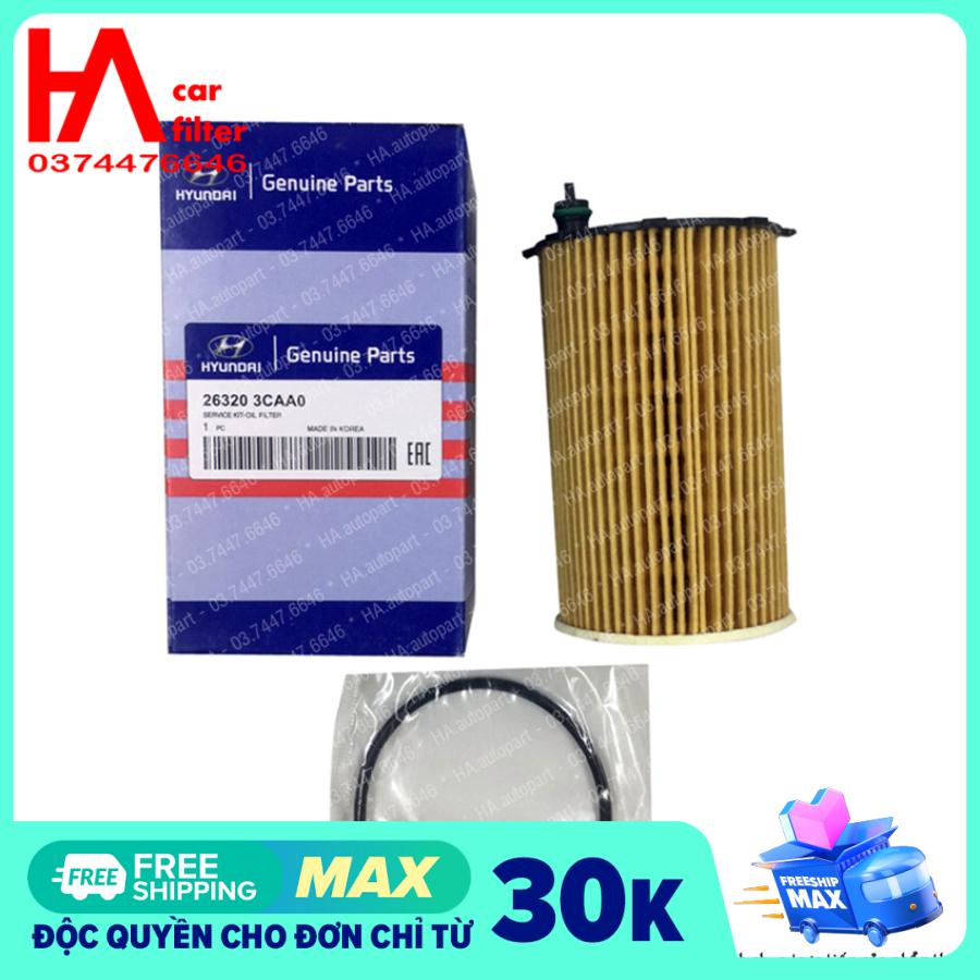 Lọc dầu nhớt Santafe 3.5L đời 2009-2012, 3.3L đời 2012-2015, Sedona 3.3L đời 2014-2022, 3.5L đời 2006-2014, Sorento 3.3L đời 2012-2018, 3.5L đời 2009-2012
