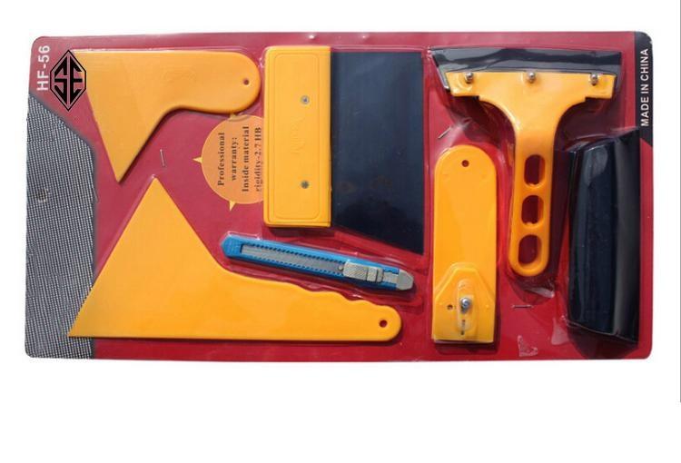 Trọn Bộ 7 món dụng cụ,tấm,miếng,tấm hỗ trợ, hỗ trợ dán phim,decal trang trí xe, miếng dán cường lực điện thoại, laptop, cạo, tháo decal