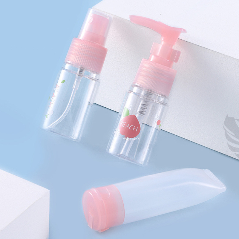 Bộ chiết mỹ phẩm du lịch hình dễ thương set 3 món