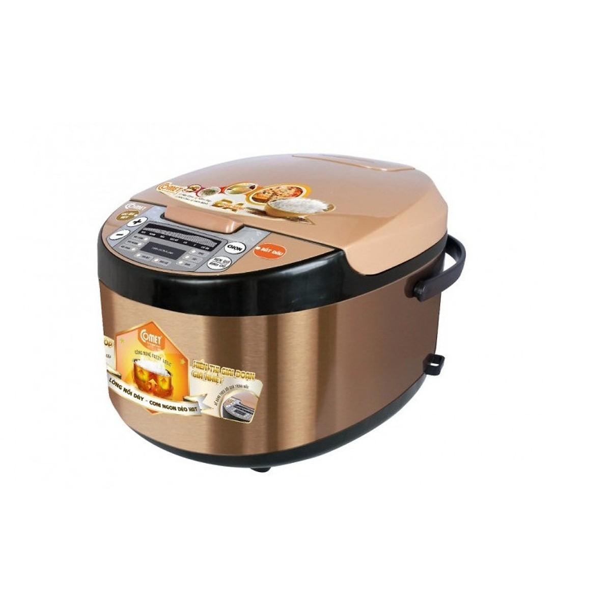 Nồi cơm điện tử comet cm8086n8 1,8 lít