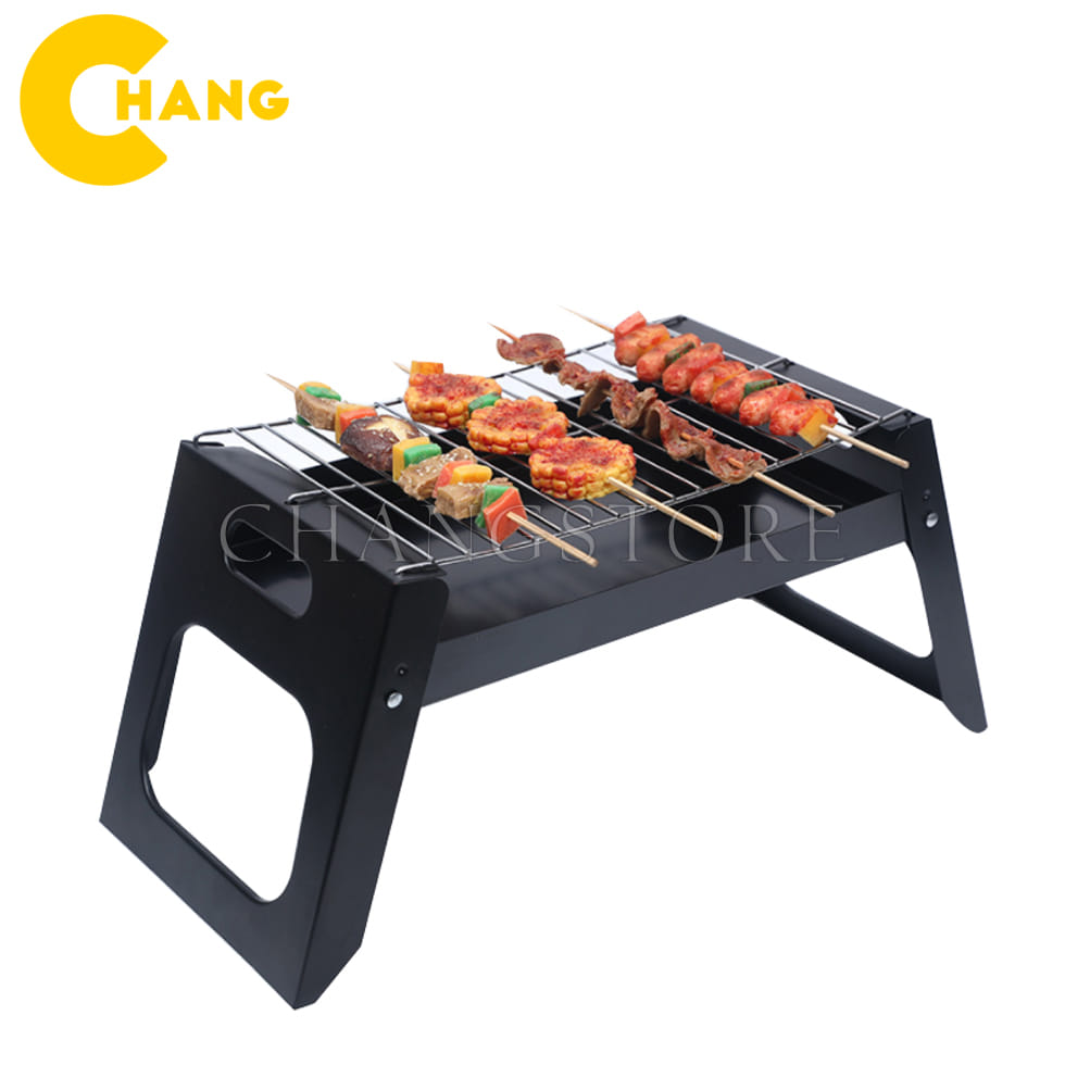 Bếp Nướng Than Hoa TL-258 BBQ Gấp Gọn Cho Bạn Mang Theo Khi Đi Pinic Hay Cắm Trại