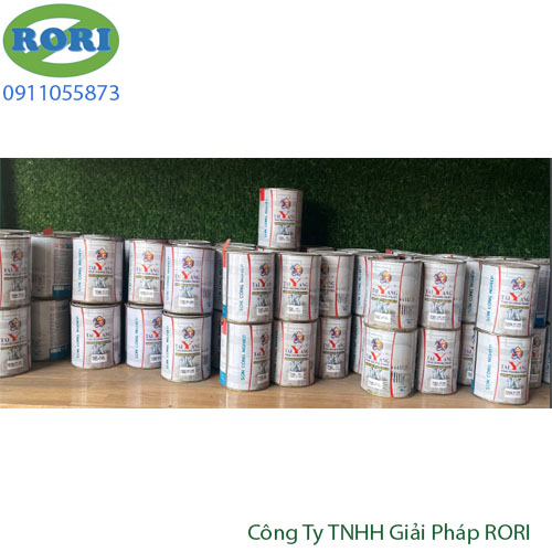 Sơn taiyang 1k sơn công nghiệp chuyên dùng sắt, inox, gỗ loại 0.8kg, 3kg giá tốt tại đà nẵng