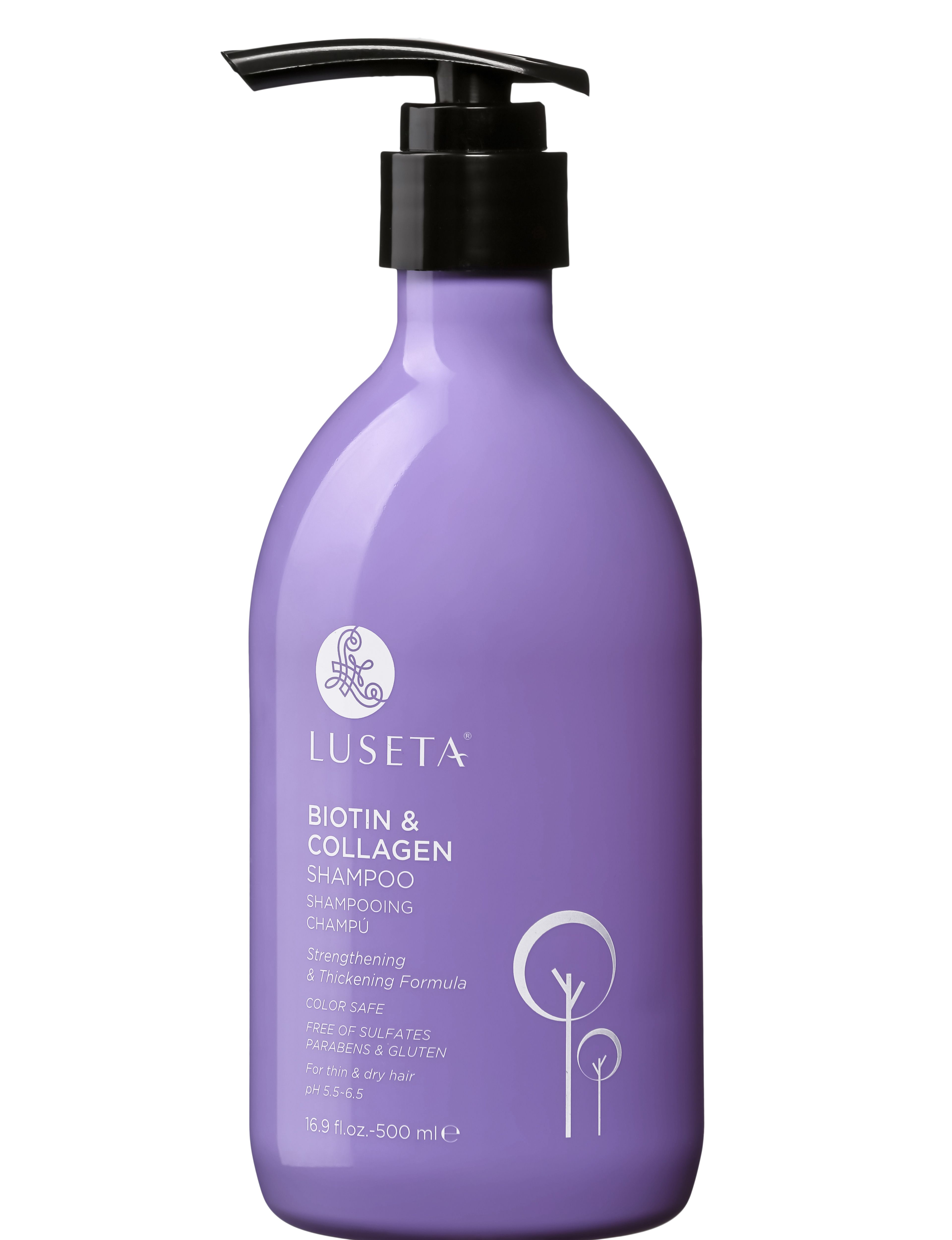 DẦU GỘI VÀ DẦU XẢ LUSETA BIOTIN & COLLAGEN 500ML